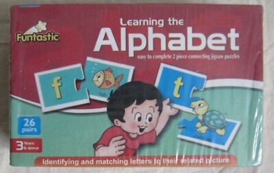 Das Alphabet lernen Alter 3+ passende Buchstaben zu Bildern pädagogisch