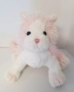 webkinz pink and white cat