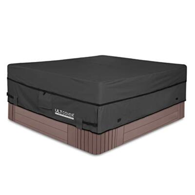 ULTCOVER Waterproof 600D Polyester Square Hot Tub  Assorted Sizes , Colors 