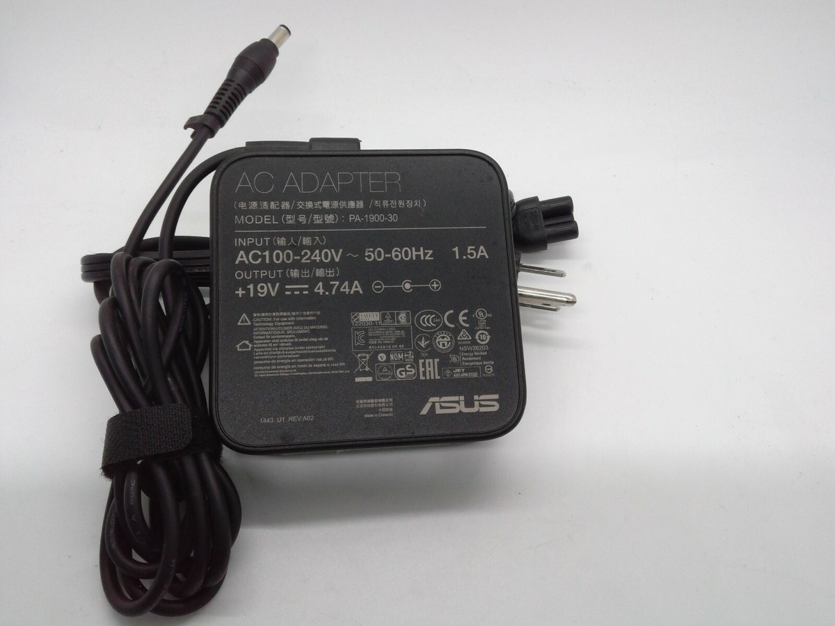Genuine Asus Laptop Charger AC Adapter PA-1900-30 PA-1900-92 19V