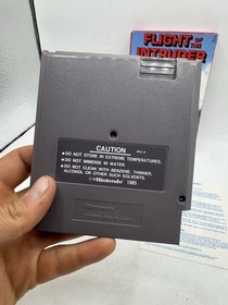 Flight Of The Intruder - (Nintendo NES Game) Box And Game - Authentic - Tested