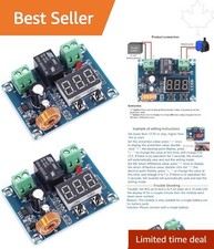 Digital Low Voltage Disconnect Switch - 2pcs 12V-36V Battery Protection Modules