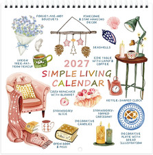 2027 Wall Calendar - 2027 Calendar, Jan 2027 - Dec 2027, 9.65  X 9.65  