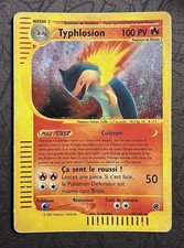 Carte Pokémon 28/165 Typhlosion Holo Expédition Wizard FR