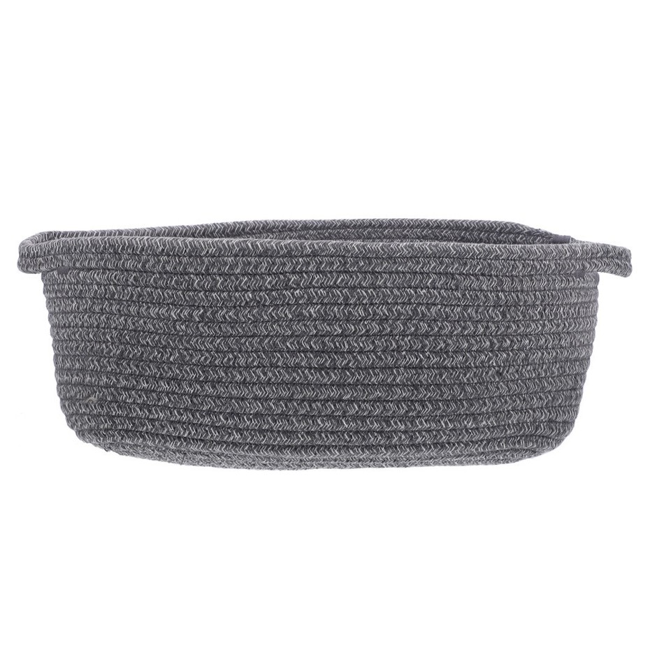 Sundronis Woven Basket Sundries Storage Basket Magazine Toys Container Blanket ...