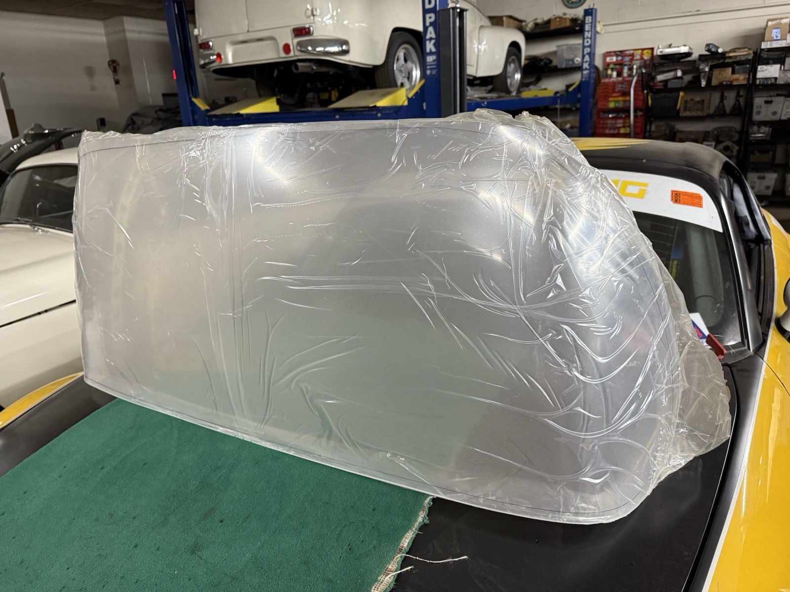 TVR Griffith Rear Rear window