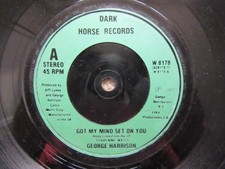 George Harrison - Got My Mind Set On You 7", Single, Gre Very Good Plus VG