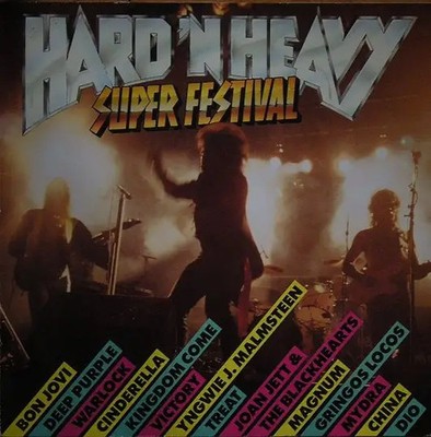 Bon Jovi a.o. Hard N Heavy Super Festival NEAR MINT Vertigo Vinyl LP