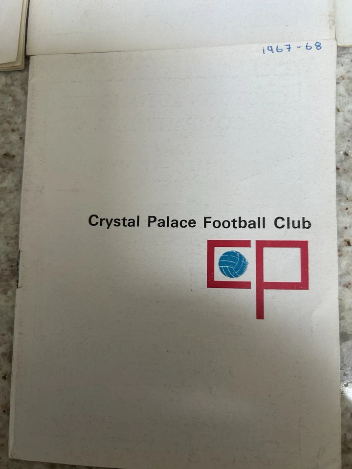 CRYSTAL PALACE COMPLETE FULL SEASON (HOME GAMES ) 1967/68 - Image 3 of 4