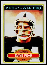 1980 Topps #255 Dave Pear - RC - EX