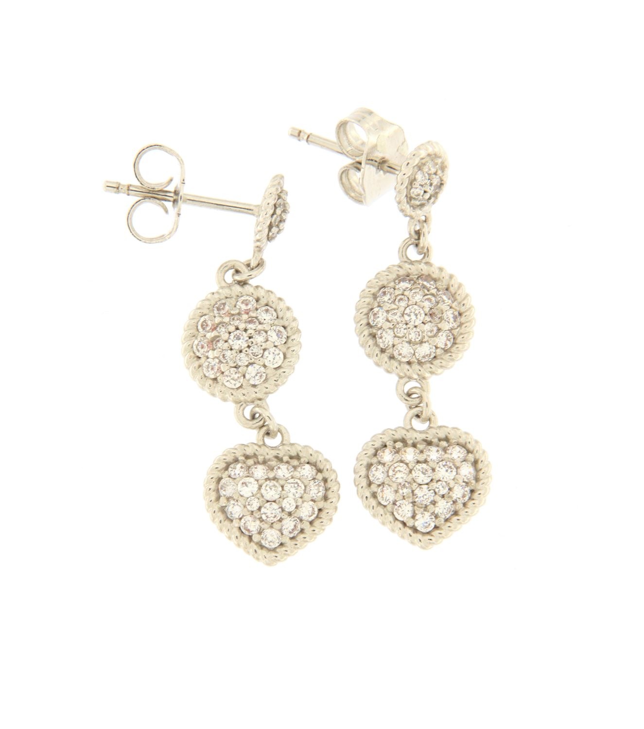 Boucles d'oreilles Rebecca Femme en Bronze B14OBB16 - Bijoux Originaux Dorés