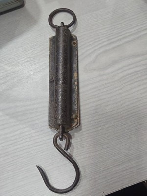 Antike Salter's Messing Waage Taschenwaage British Made 24lb