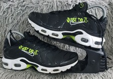 Nike Air Max TN JUST DO IT T Black Voly Sneakers GS taglia UK 5 EU 38 indossate pochissimo
