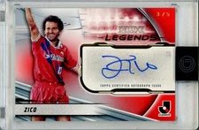 Zico 2024 TOPPS J.League DELUXE #LA-ZI Autograph Card LEGENDS Red Parallel 3/5
