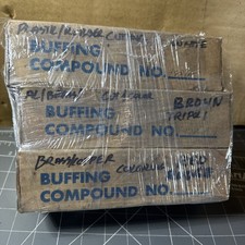 3 Sticks KOCOUR Polishing Buffing Compound Set 4 Lb. 11 Oz. Total Weight Vintage