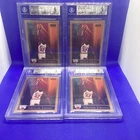 1990-91 skybox - michael jordan 41 BGS 9- 4 Card Lot! Plus Bird BGS 9! New Slabs