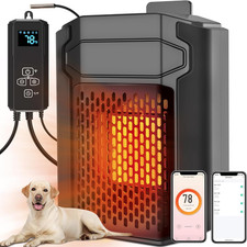 Smart Dog House Heater 500W WiFi Thermostat App Remote for Outdoor Pets