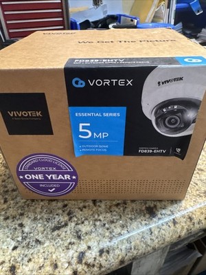 Vivotek FD839-EHTV-A 5MP Outdoor Dome Network Camera – New Open