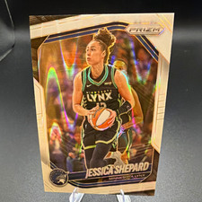 2025 Panini Prizm WNBA White Seismic Prizm Jessica Shepard Minnesota #137 Lynx