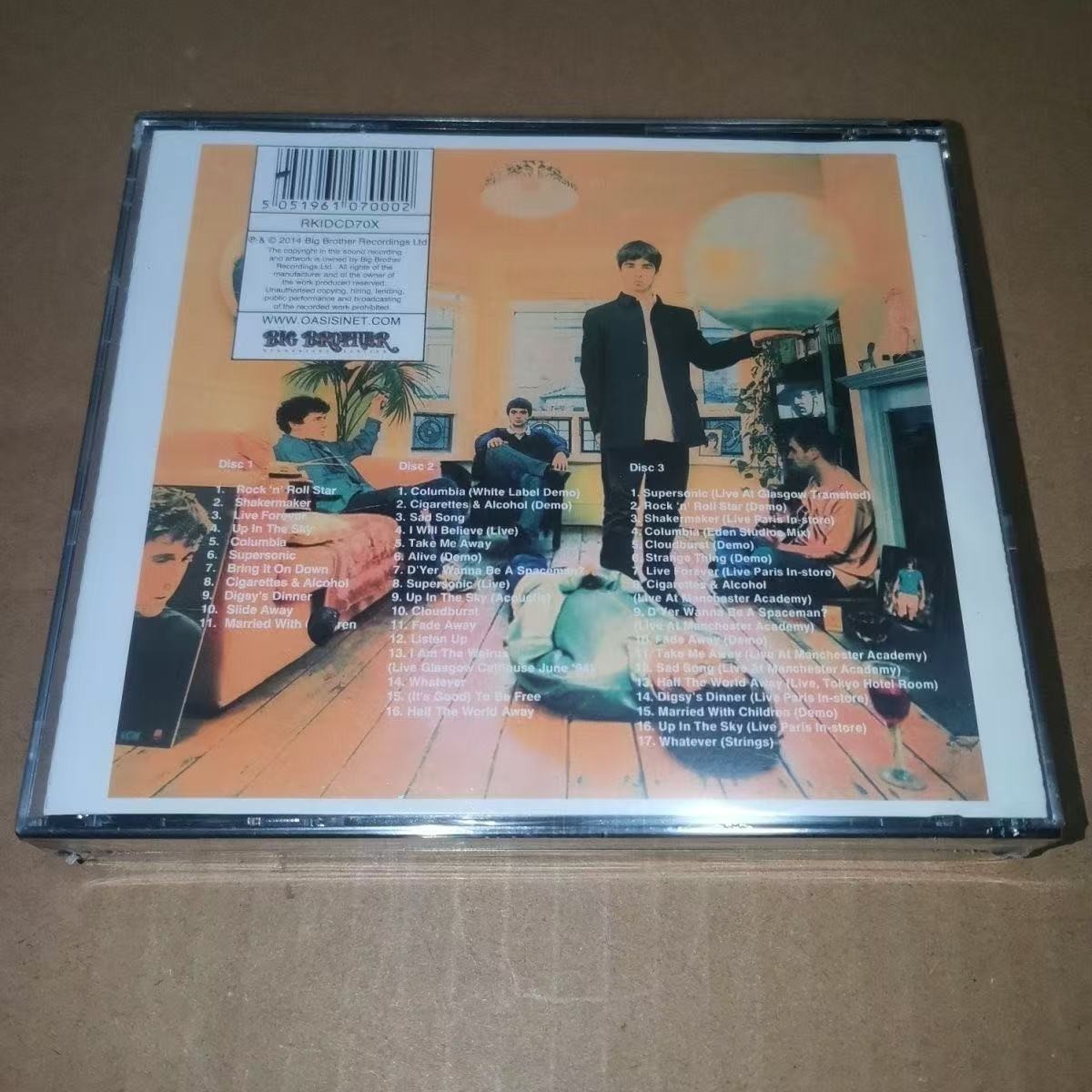 Oasis Definitely Maybe Deluxe 3CD | Debut Album | Britpop Classic | Brand New