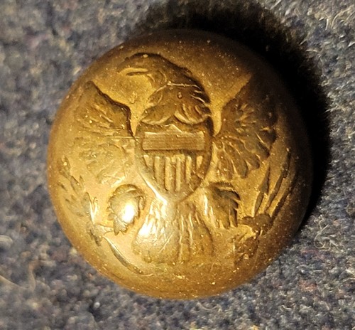 CIVIL WAR ERA UNITED STATES BERDAN SHARPSHOOTER'S BUTTON ALBERT# GI-95-A2