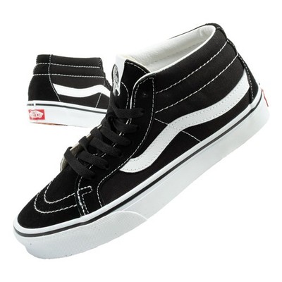  Vans Unisex SK-8 Mid Ressure Herren Sneaker Mid-Top Alltagsschuhe Schwarz/Weiß
