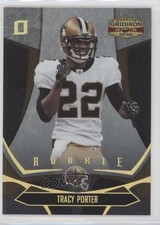2008 Donruss Gridiron Gear Rookie Gold O's 50/100 Tracy Porter #196 0a1