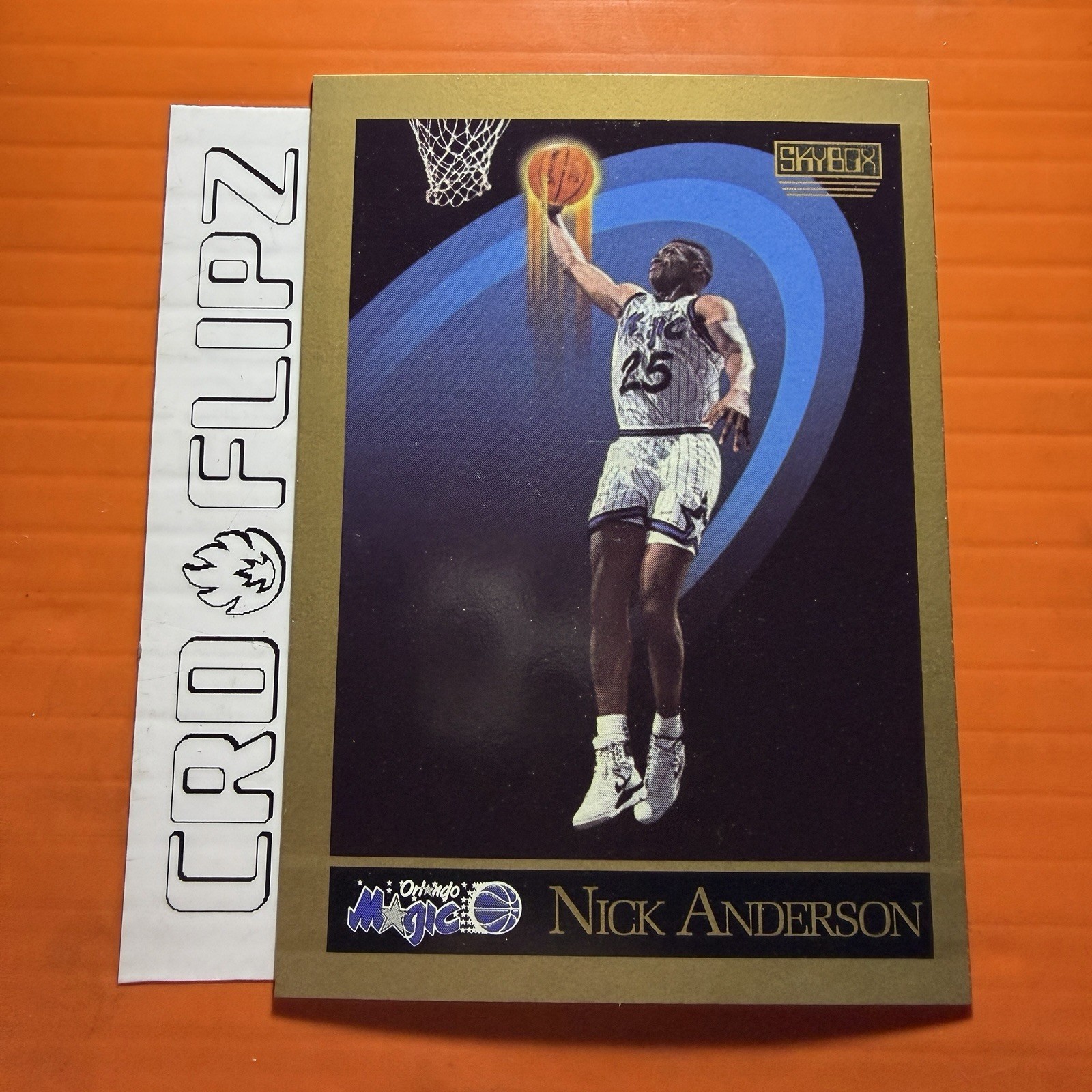 1990 Skybox #199 Nick Anderson Orlando Magic