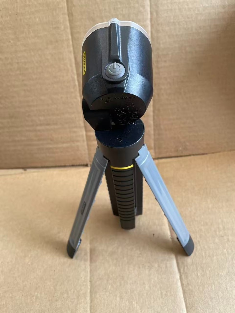 Stanley Tripod LED Flashlight Black & Yellow Hands-Free Work Light