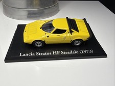 NOREV LANCIA STRATOS HF STRADALE 1973 YELLOW CLASSIC SPORTS CARS 1:43 DIECAST