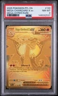 Pokémon Mega Charizard X Ex 130/094 Phantasmal Flames Mega Hyper Rare Holo PSA 8