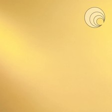 Pale Amber 110.2 6 x 6 Inch Oceanside Compatible 96 COE Sheet Glass