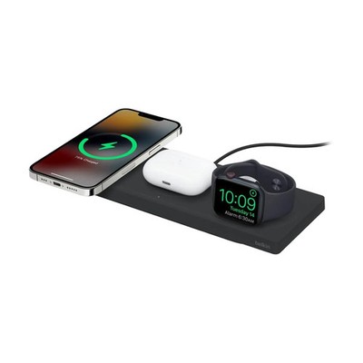 Belkin BOOST CHARGE PRO Drahtloses 3-in-1-Ladepad mit MagSafe für Apple