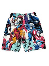 Marvel Comics Boy s Swim Trunks Size M