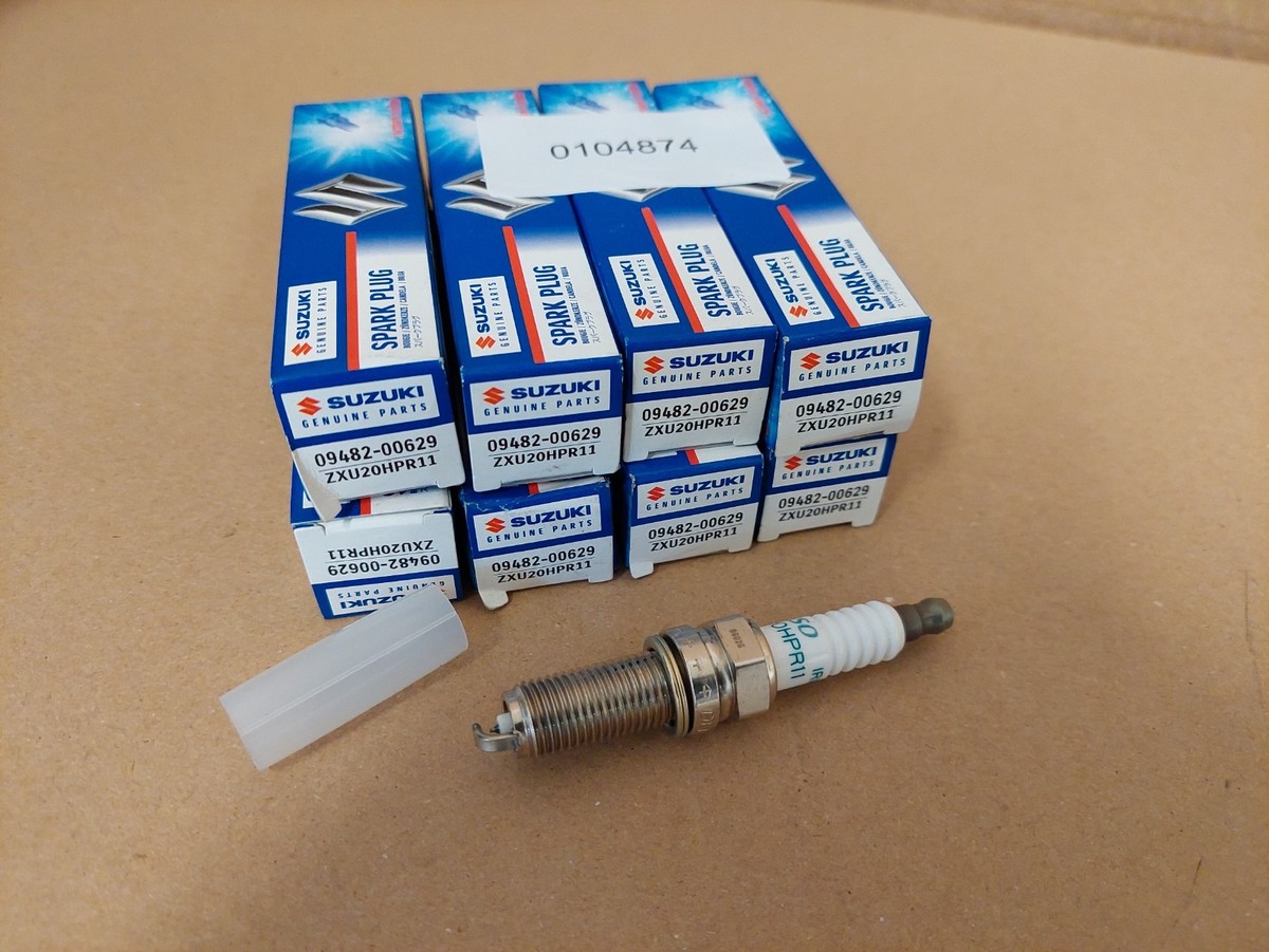 Suzuki Swift Mk4 Spark Plugs X6 1.2 2010-on 09482-00629 ZXU20HPR11