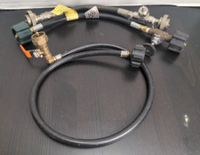 3 x Propane LP Gas Hose  Control Valve Assembly Tank Connector Replacement
