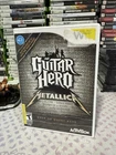 Guitar Hero: Metallica (Nintendo Wii, 2009) CIB Complete w/ Manual