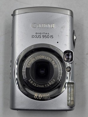 Canon IXUS 950 IS 8,0 MP Digitalkamera Silber - Funktioniert