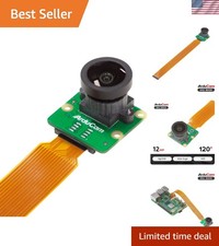 for Raspberry Pi Camera Module 3 Wide, 120  Manual Focus Pi Camera V3 with M1...