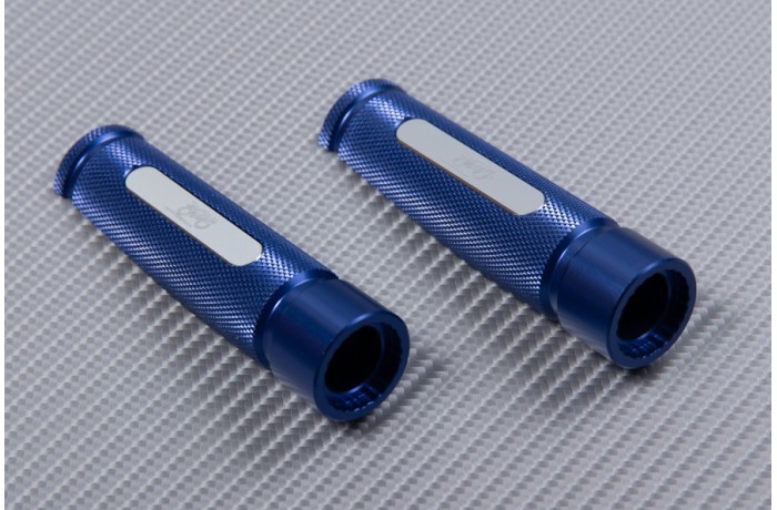 Cale-pieds arrière en aluminium bleu CNC pour moto Triumph Speed Triple 1050 - 4