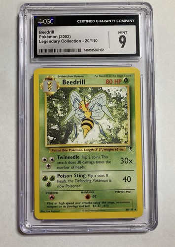 Beedrill graded CGC 9 for sale on eBay
