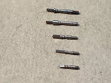 Lot Of 5 Mixed American Pocket Watch Smaller Size Stems 