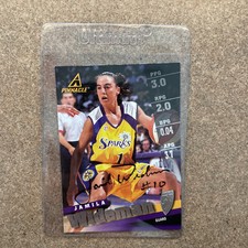 Jamila Wideman - Autographed - 1998 Pinnacle WNBA #52
