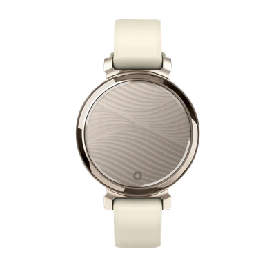 Garmin Lily 2, Cream Gold with Coconut Silicone Band (010