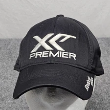 Reebok Hockey Hat Black XC Premier Powered by Lefevre Adjustable Embroidered