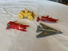 1985 Kelloggs Premium Cereal StarBot Airplane Robot Shuttle Happy Meal McD's Toy