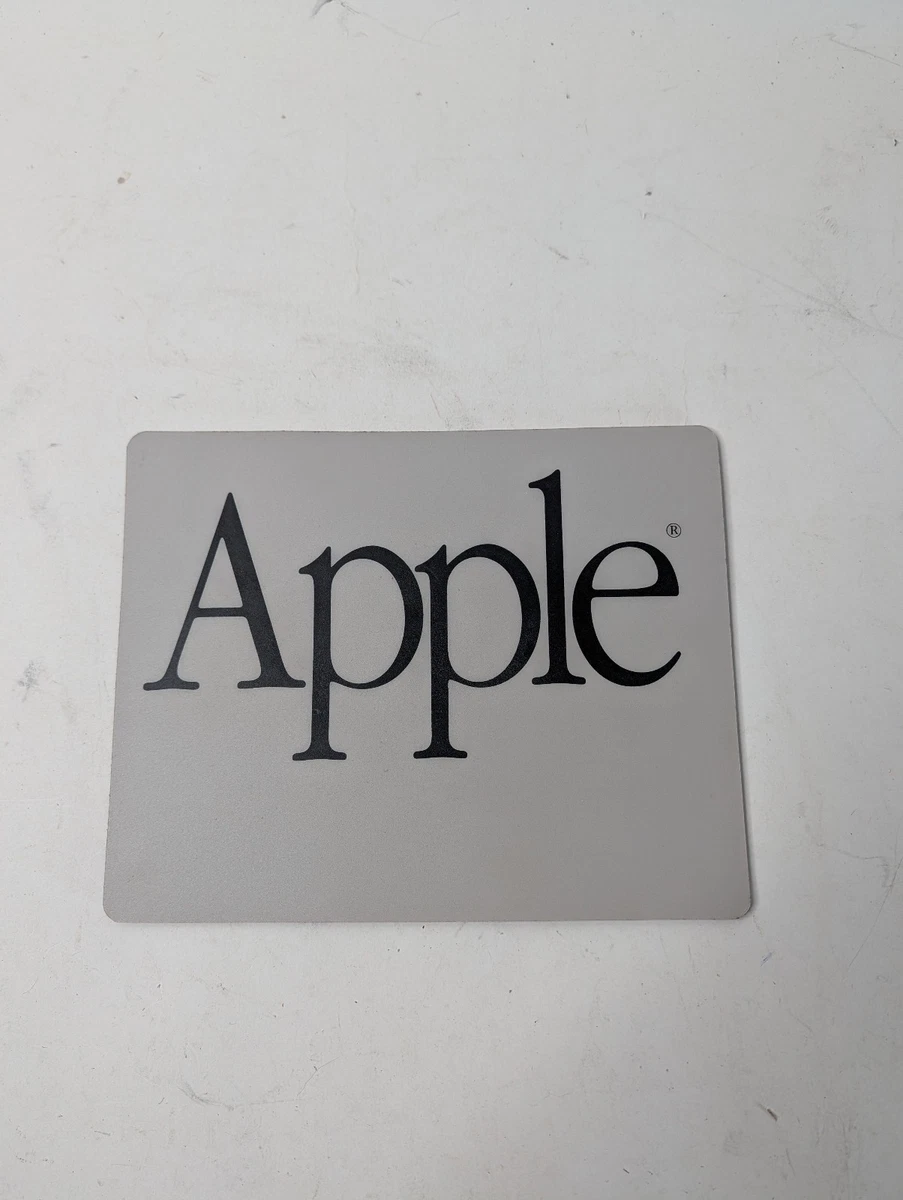 Apple Logo Mouse Pad In Vintage Computer Manuals & Merchandise for