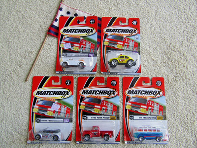 Matchbox Mattel Wheels set of 5 limited edition