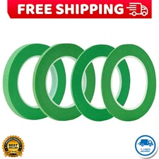 Fine Line Masking Tape DIY Automotive Masking Tape DIY Car Auto Paint 4 Roll...