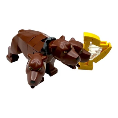LEGO Fluffy 3-köpfiger Hund mit Harfe 76454 Hogwarts neu magische Kreatur Harfe - Bild 1 von 4
